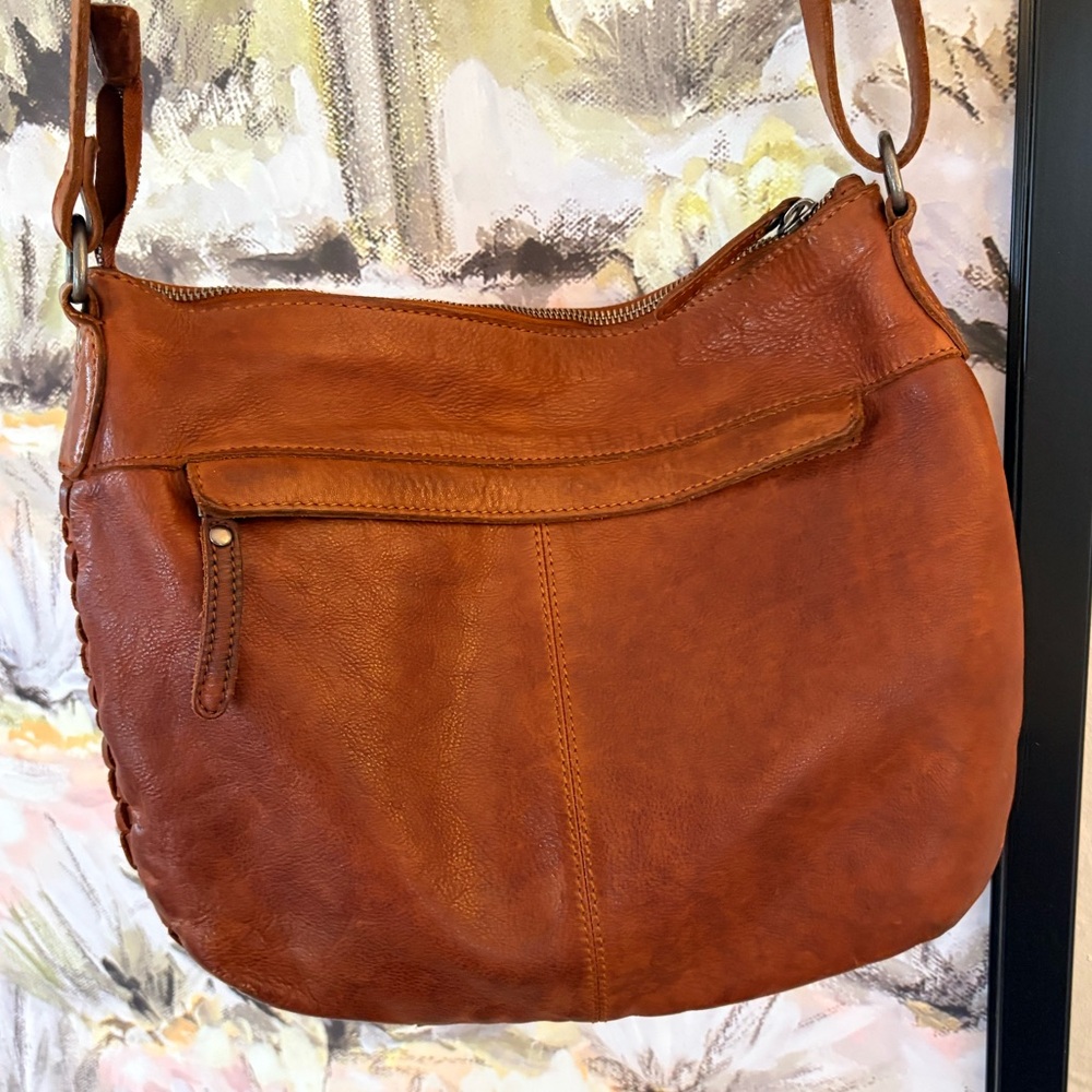 Vilenca Holland Leather Woven Purse - Picture 7 of 13